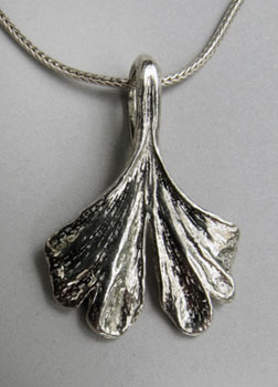 Ginko Leaf Pendant